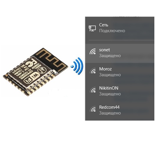 Esp8266 web интерфейс для настройки wifi